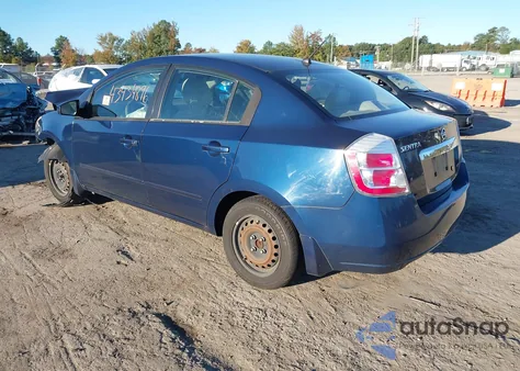 2010 Nissan Sentra 2.0 z USA, uszkodzony, nr VIN 3N1AB6AP0AL615958